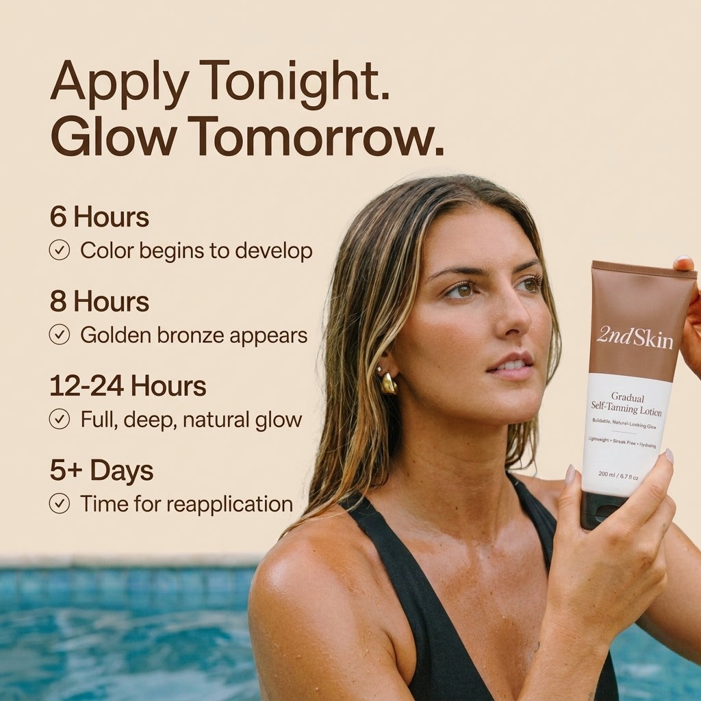 gradual self tanning lotion