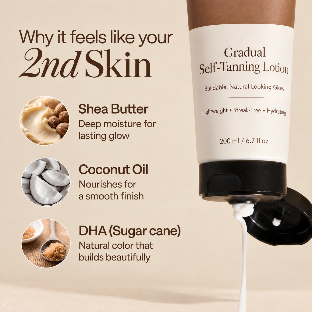 gradual self tanning lotion