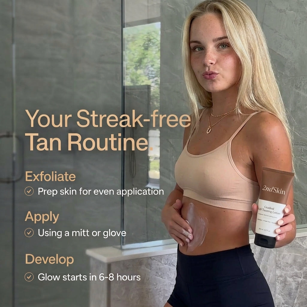 gradual self tanning lotion